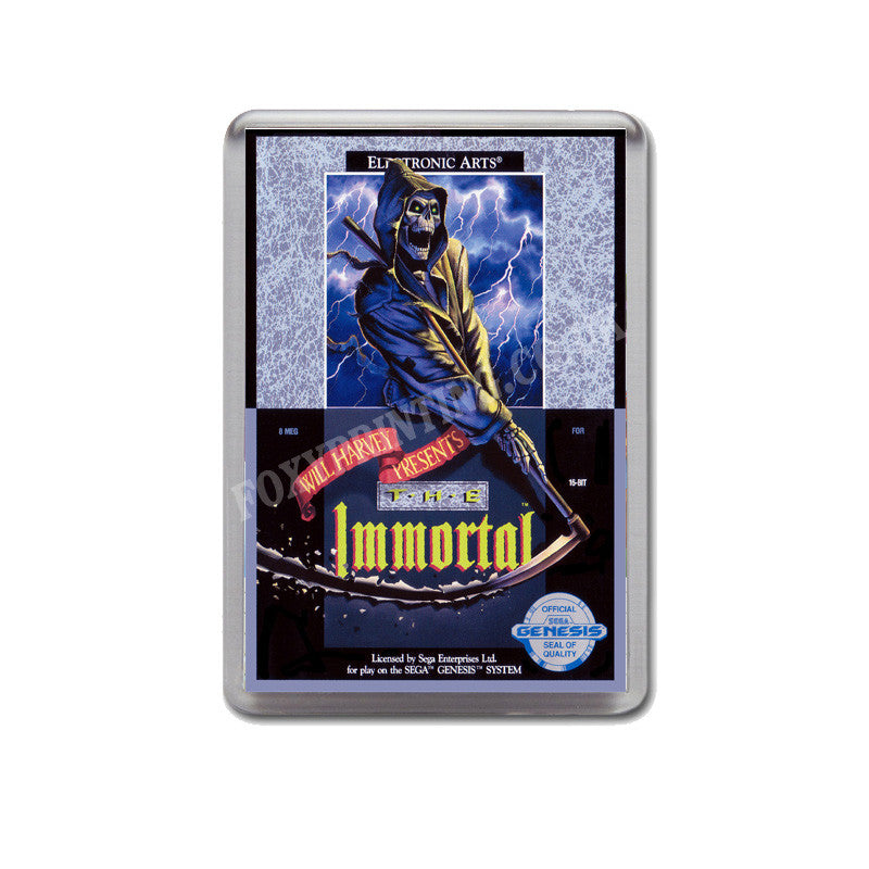 Immortal Game Style Inspired Sega Megadrive Retro Video Gaming Magnet