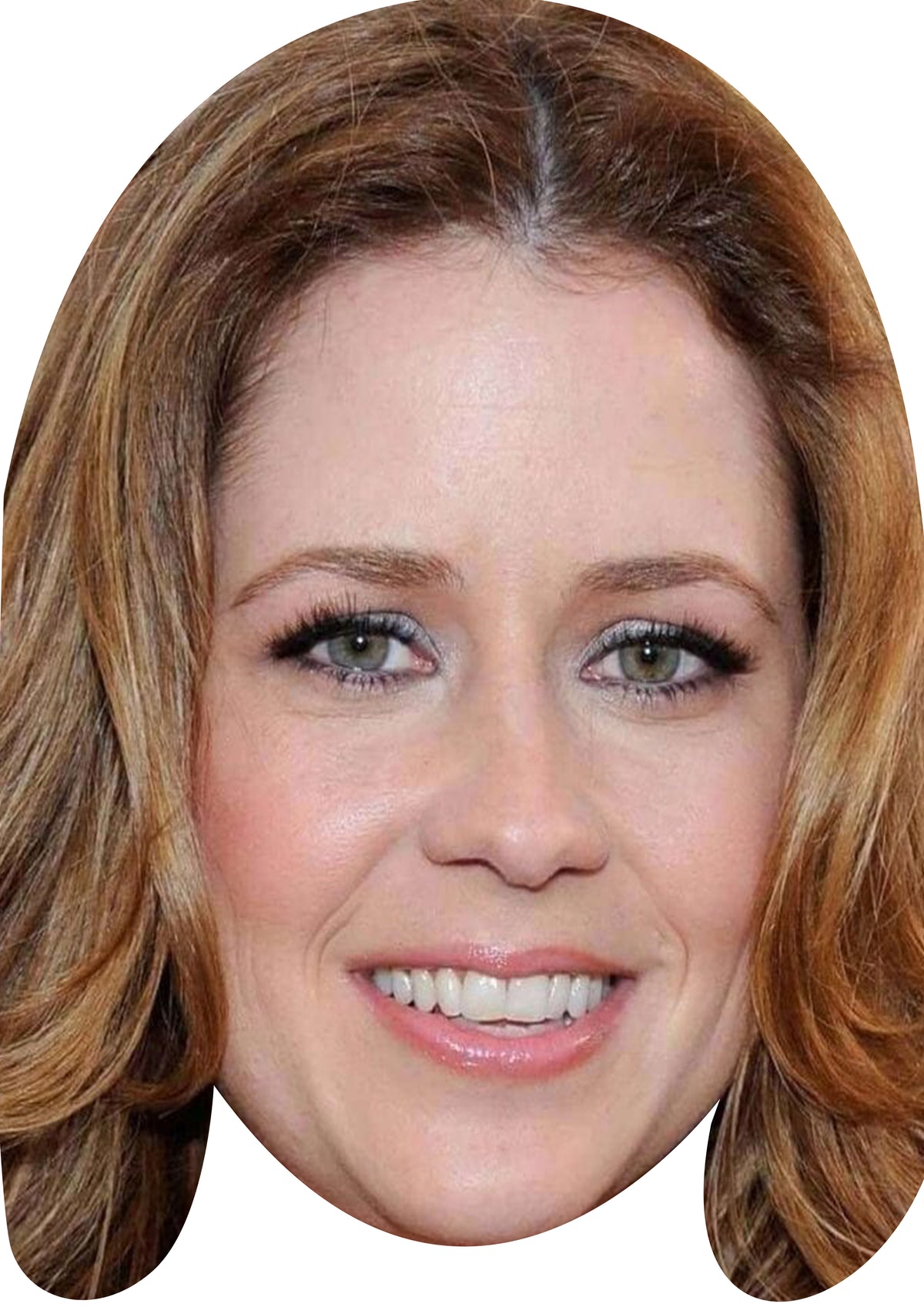 Jenna Fischer Face Mask – Fancy Dress Cardboard Costume Mask – Jenna Fischer Face Mask