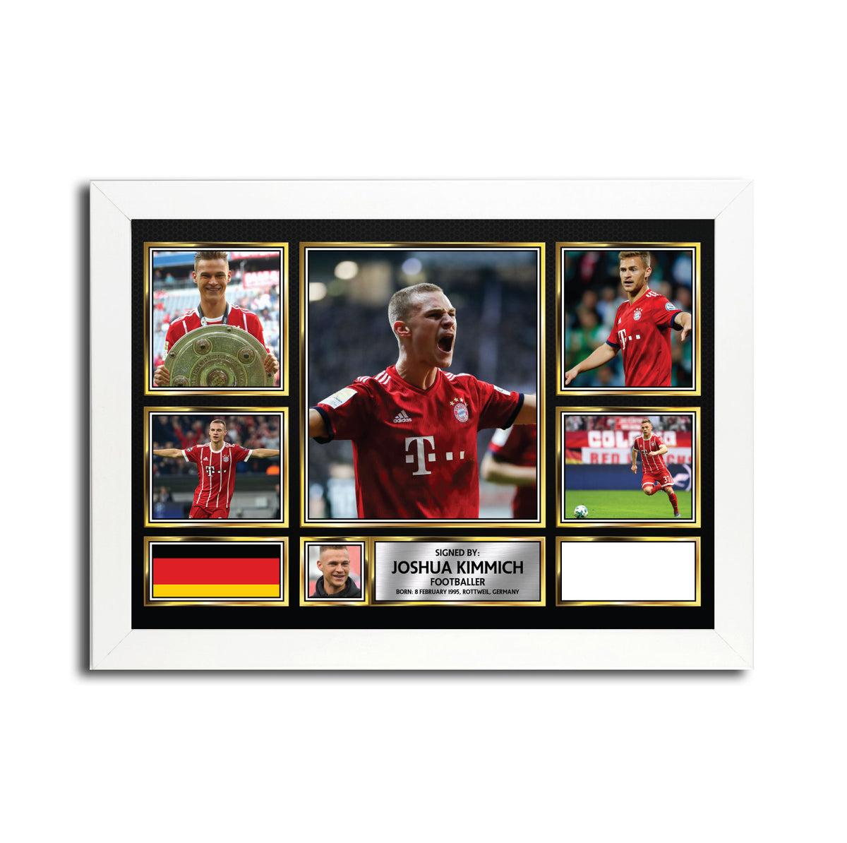Joshua Kimmich MC1619 Printed Signature Football Poster