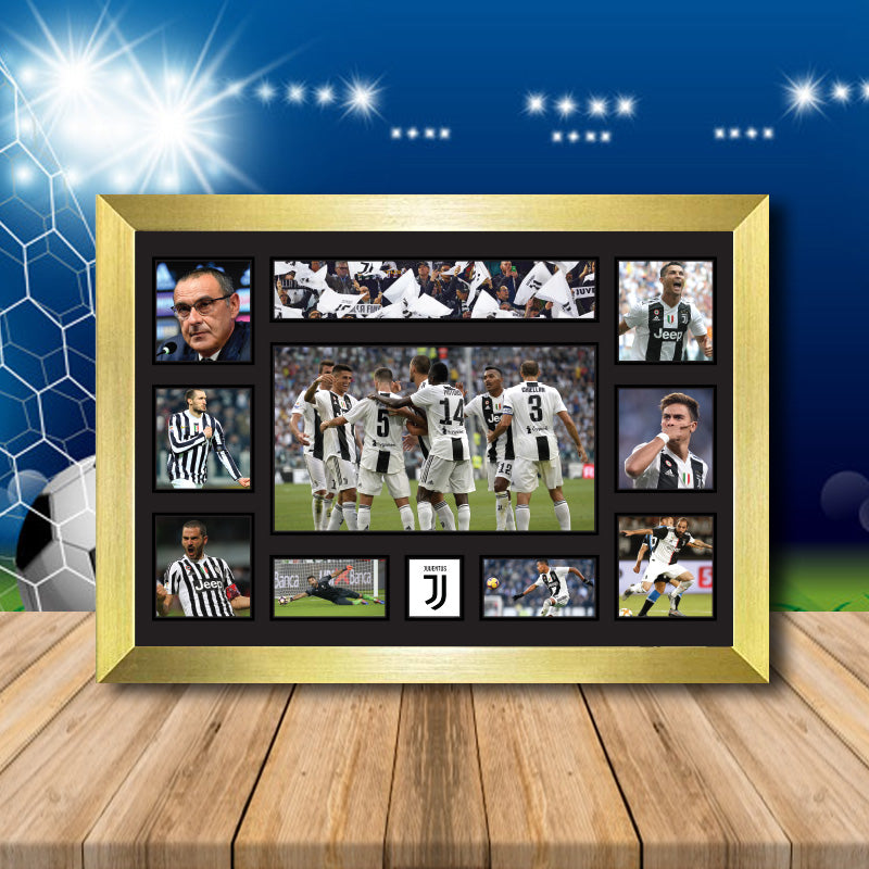 Juventus Football Team Printed Display Poster Gift