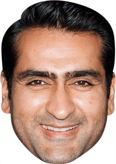 Kumail Nanjiani Face Mask β Fancy Dress Cardboard Costume Mask β Kumail Nanjiani Face Mask