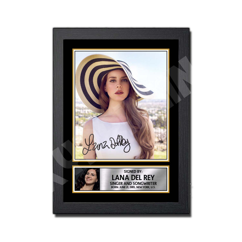LANA DEL REY (1) Limited Edition Music Signed Print