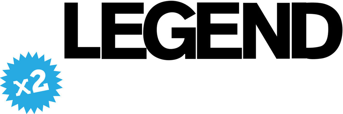 Legend Novelty Vinyl Car Sticker