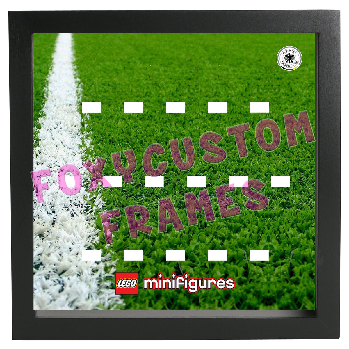 Lego Football Lego Display Case - Minifigure Display Background and Frames