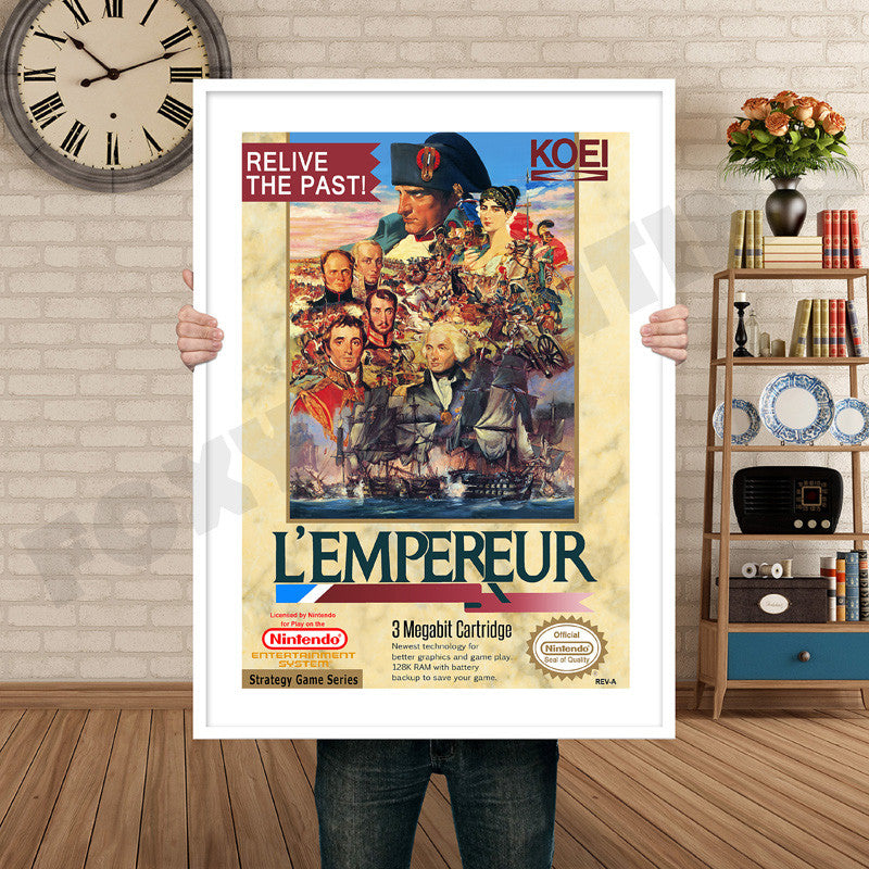 Lempereur Retro GAME INSPIRED THEME Nintendo NES Gaming A4 A3 A2 Or A1 Poster Art 344 β Lempereur Retro Game Inspired Theme Nintendo NES Gaming