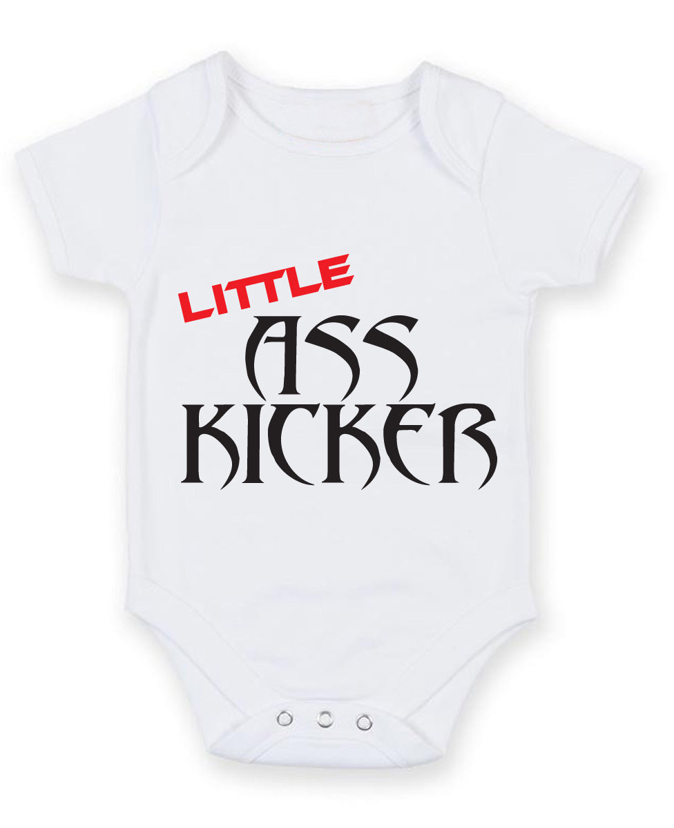 Little Ass Kicker Baby Grow Bodysuit