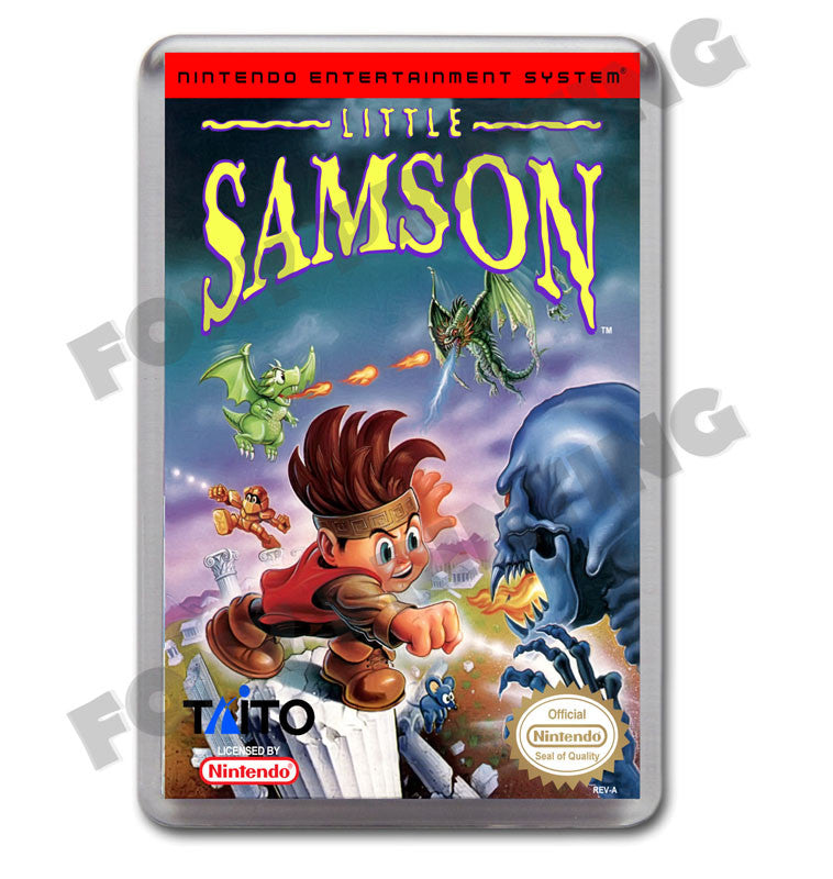 Little Samson Retro Nintendo NES Game Inspired Fridge Magnet 359