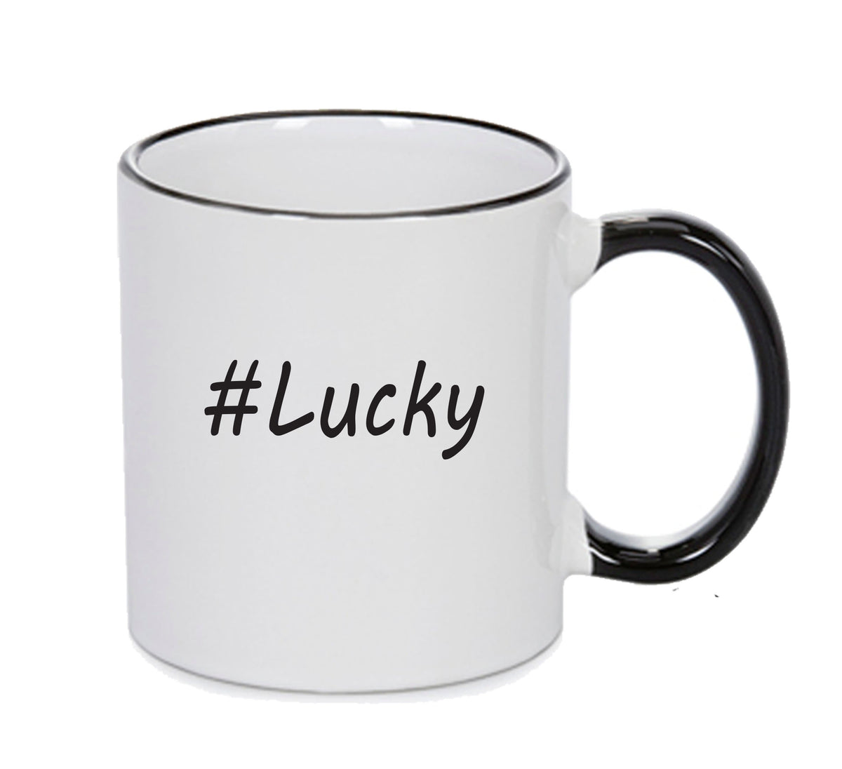 Personalised Your CUSTOM Name Lucky Printed Mug β printed mug product image 1