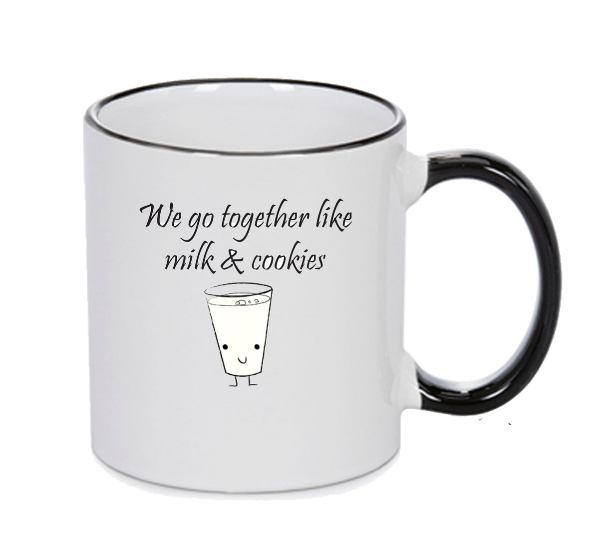 MILK AND COOKIES !!! MILK !!! Mug Adult Mug Gift – printed mug product image 1