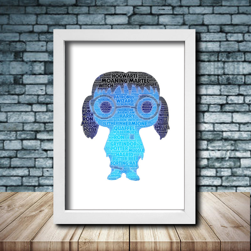 Personalised Moaning Martel Word Art Poster Print - Inspired By Pop Figures