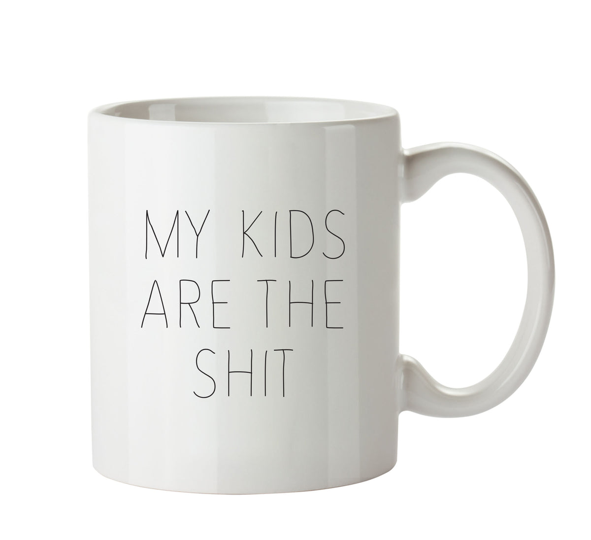 My Kids Are The Shit - Adult Mug – printed mug product image 1