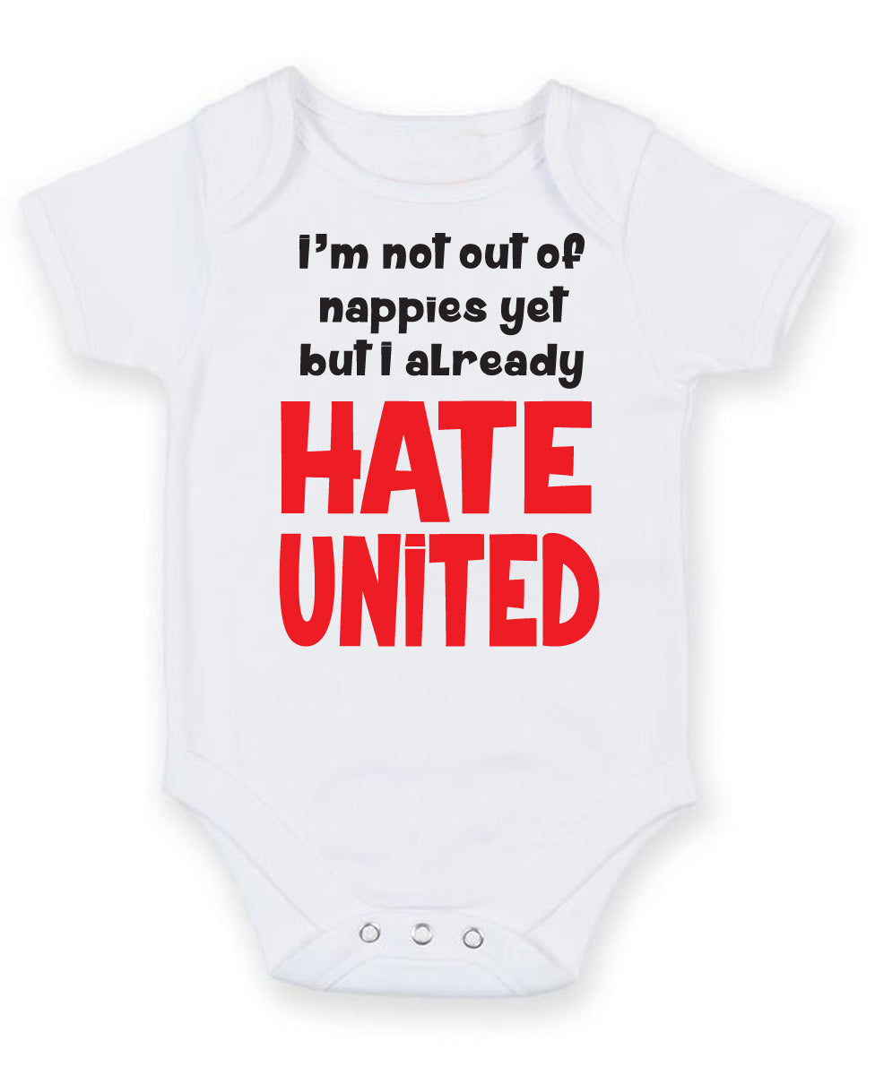 Man utd store baby grow
