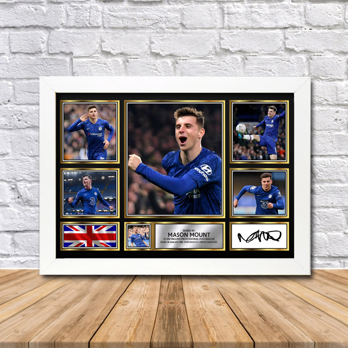 Mason Mount Printed Signature Print