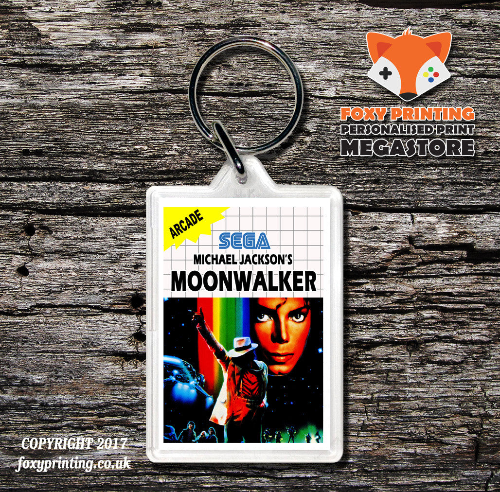 Moonwalker - Sega Master System Keyring