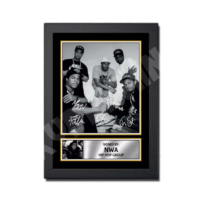 NWA FULLY SIGNED 2 Limited Edition Music Signed Print