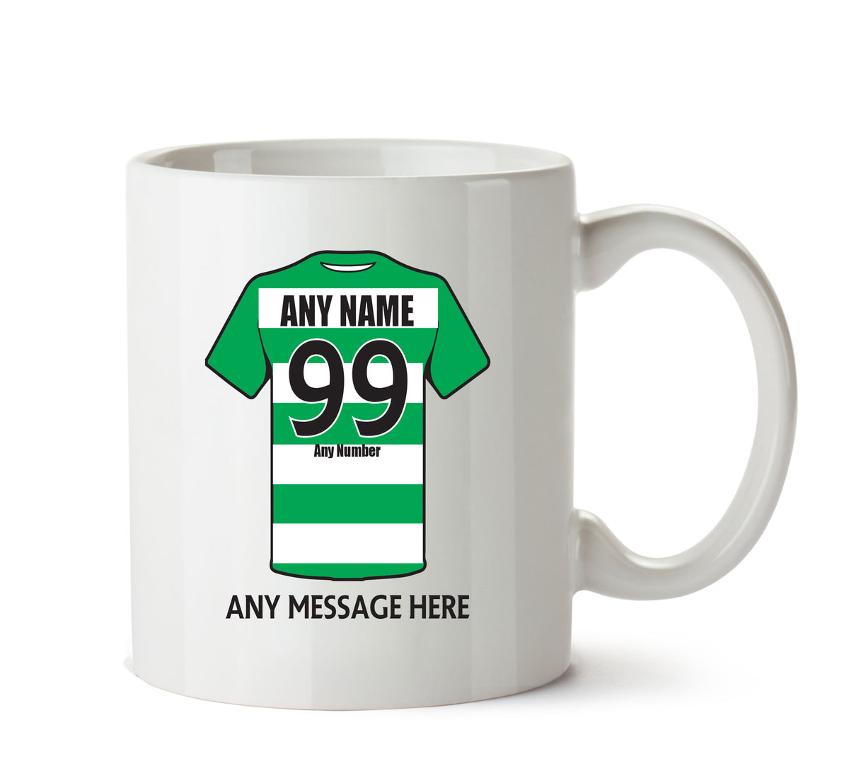 North Ferriby United INSPIRED Football Team Mug Personalised Mug – printed mug product image 1