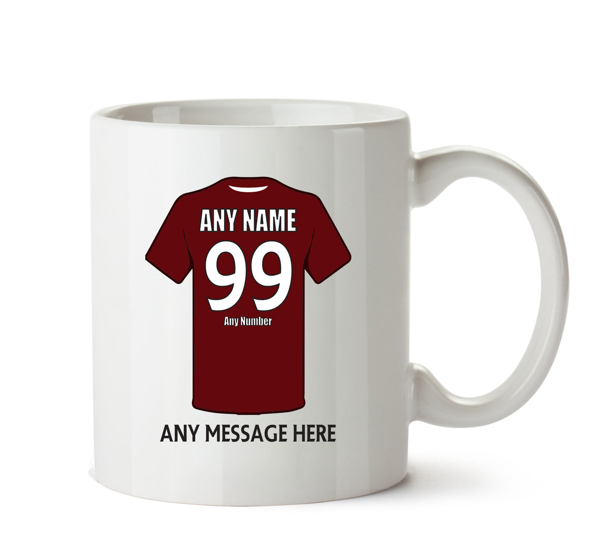 Northampton Town INSPIRED Football Team Mug Personalised Mug β printed mug product image 1