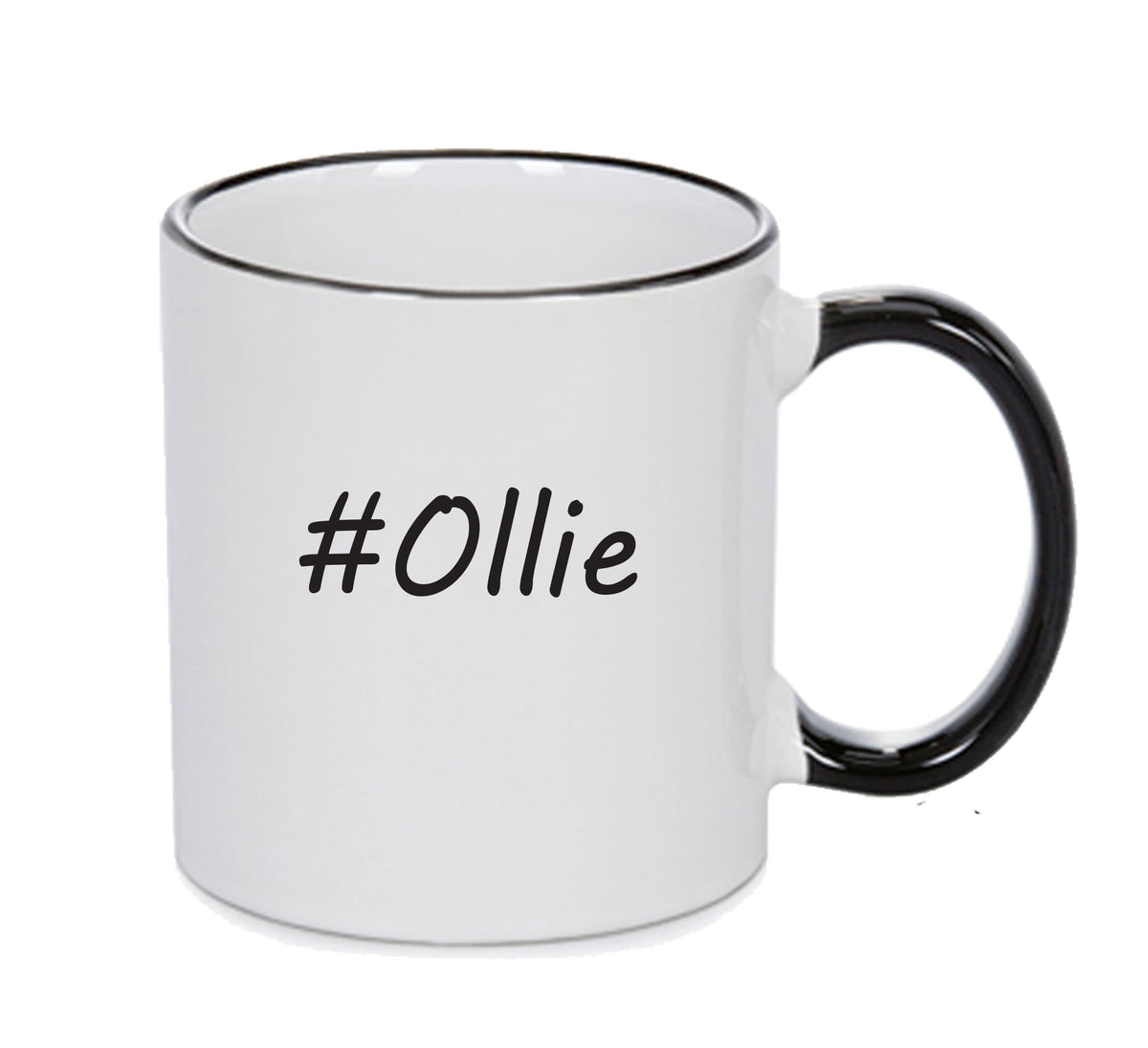 Personalised Your CUSTOM Name Ollie Printed Mug – printed mug product image 1