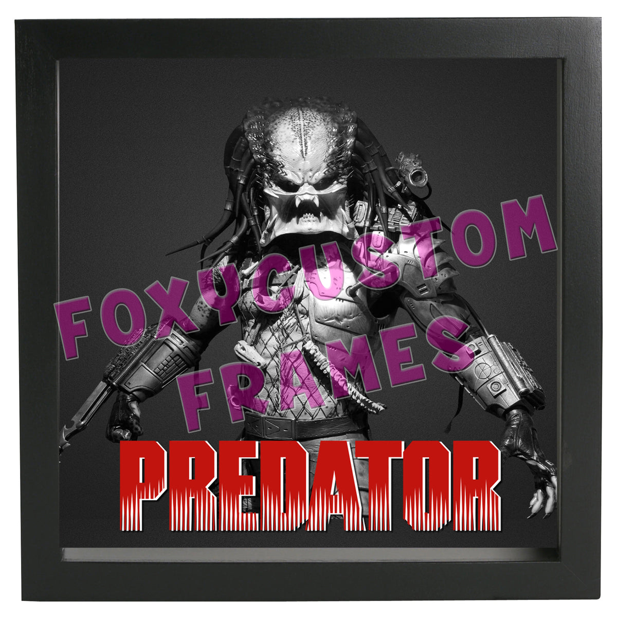 Predator Lego Display Case - Minifigure Display Background and Frames