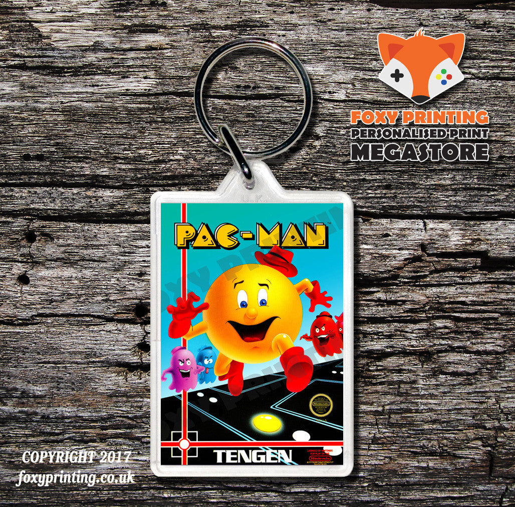 Overlord Retro NES Game Cover Art Gaming Keyring