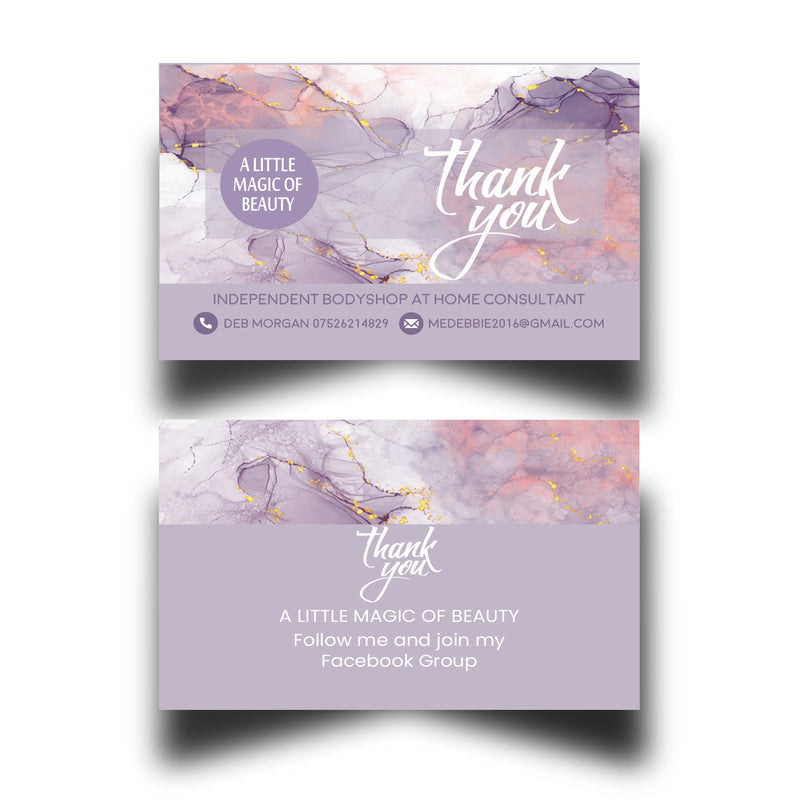Personalised Business Thank You Cards 16