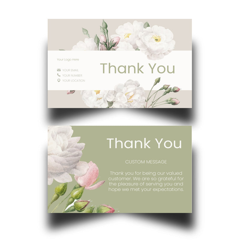 Personalised Business Thank You Cards 30