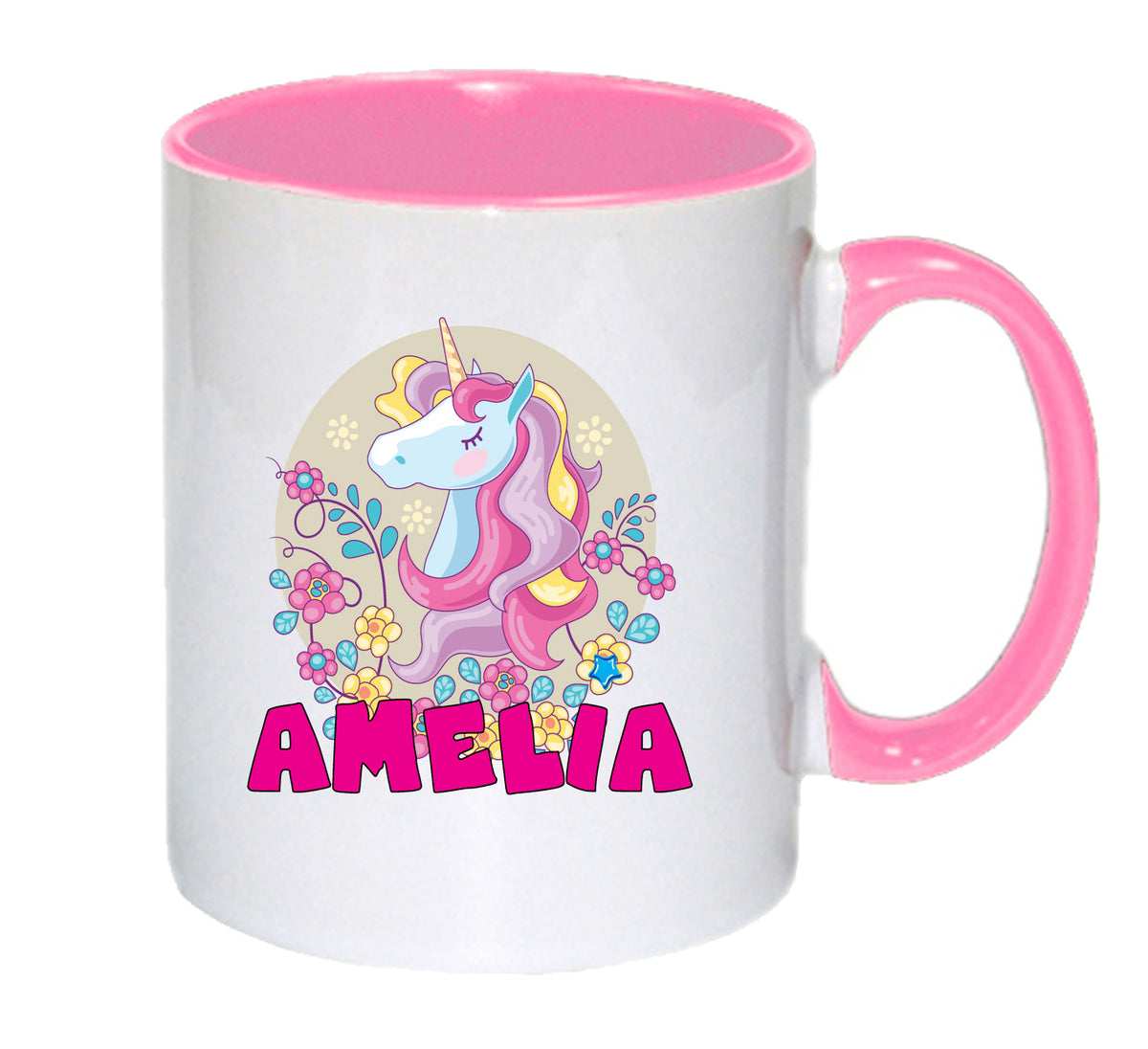 Personalised Unicorn 104 Mug