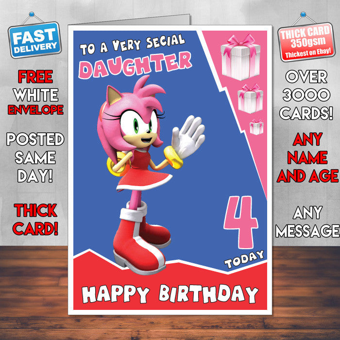 Personalised Fiona Fox Birthday Card (SA)