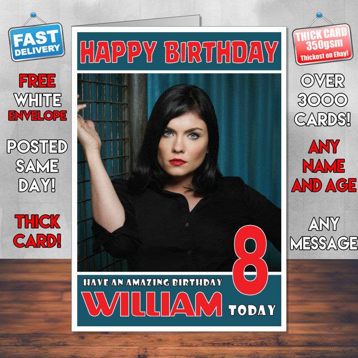 Personalised Jodi Lyn O Keefe 1 INSPIRED THEME Celebrity Birthday Card (SA) – Personalised Jodi Lyn O Keefe 1 Inspired Theme Celebrity Birthday Card