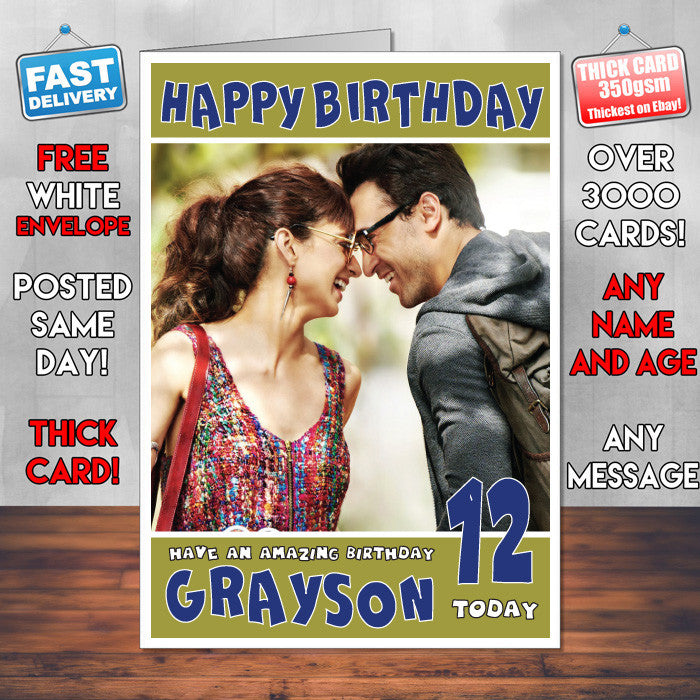 Personalised Katti Batti 1 Bollywood Inspired Style Birthday Card (SA)