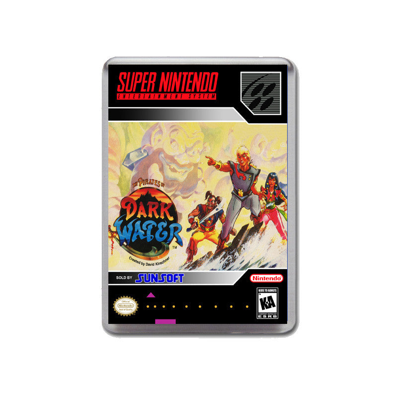 Pirates Of Dark Water - SNES GAME inspired Retro Gaming Magnet