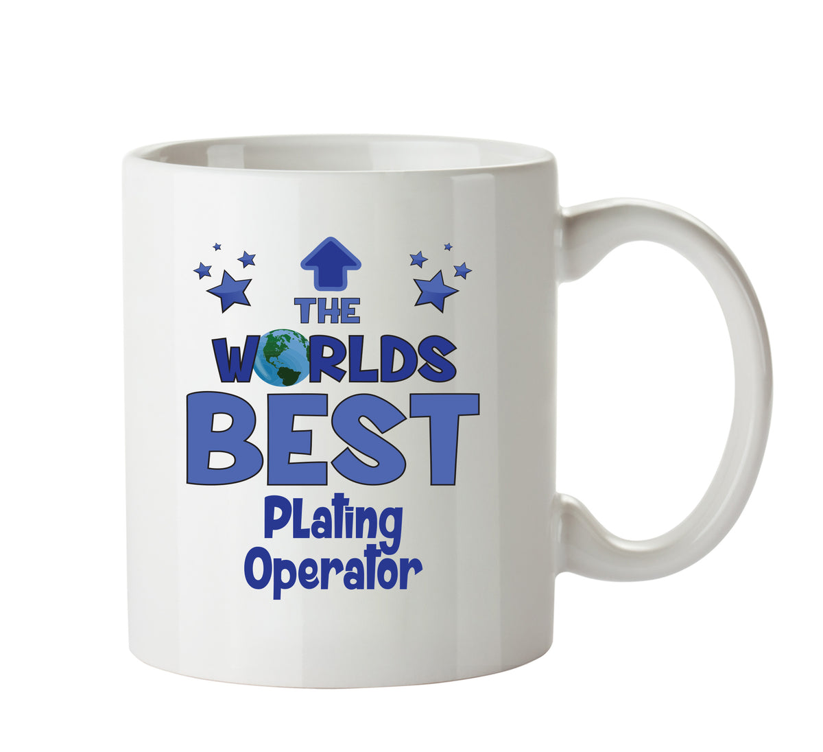 Worlds Best Plating Operator Mug - Novelty Funny Mug – printed mug product image 1