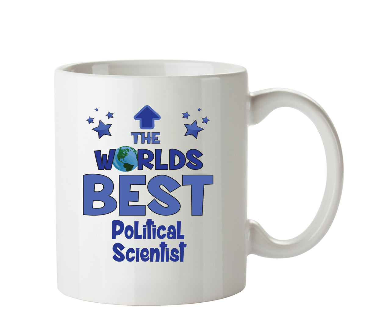 Worlds Best Political Scientist Mug - Novelty Funny Mug – printed mug product image 1