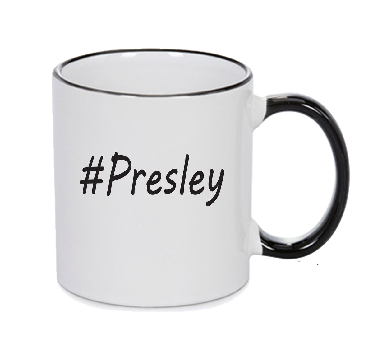 Personalised Your CUSTOM Name Presley Printed Mug – printed mug product image 1