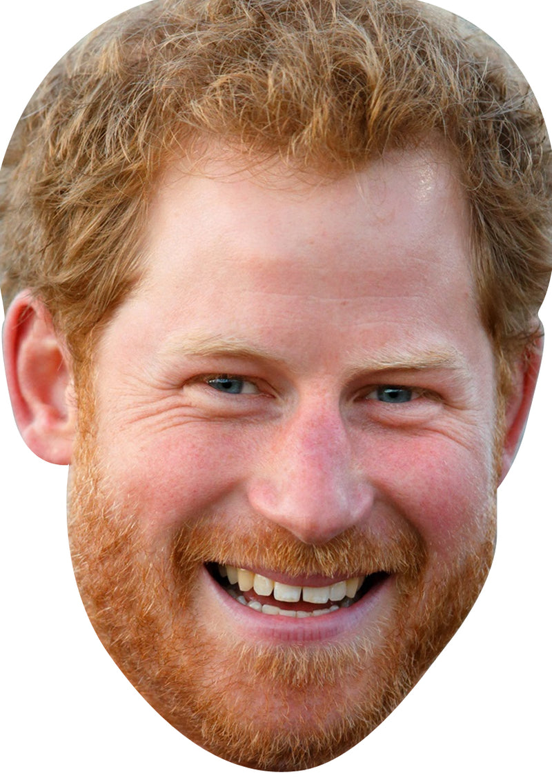 Prince Harry Celebrity Royal Party Facemask