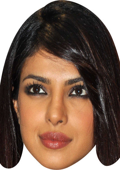 Priyanka Chopra Face Mask – Fancy Dress Cardboard Costume Mask – Priyanka Chopra Face Mask