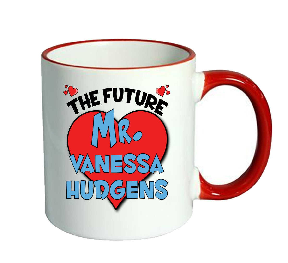 RED MUG - The Future Mr. Vanessa Hudgens Mug - Celebrity Mug