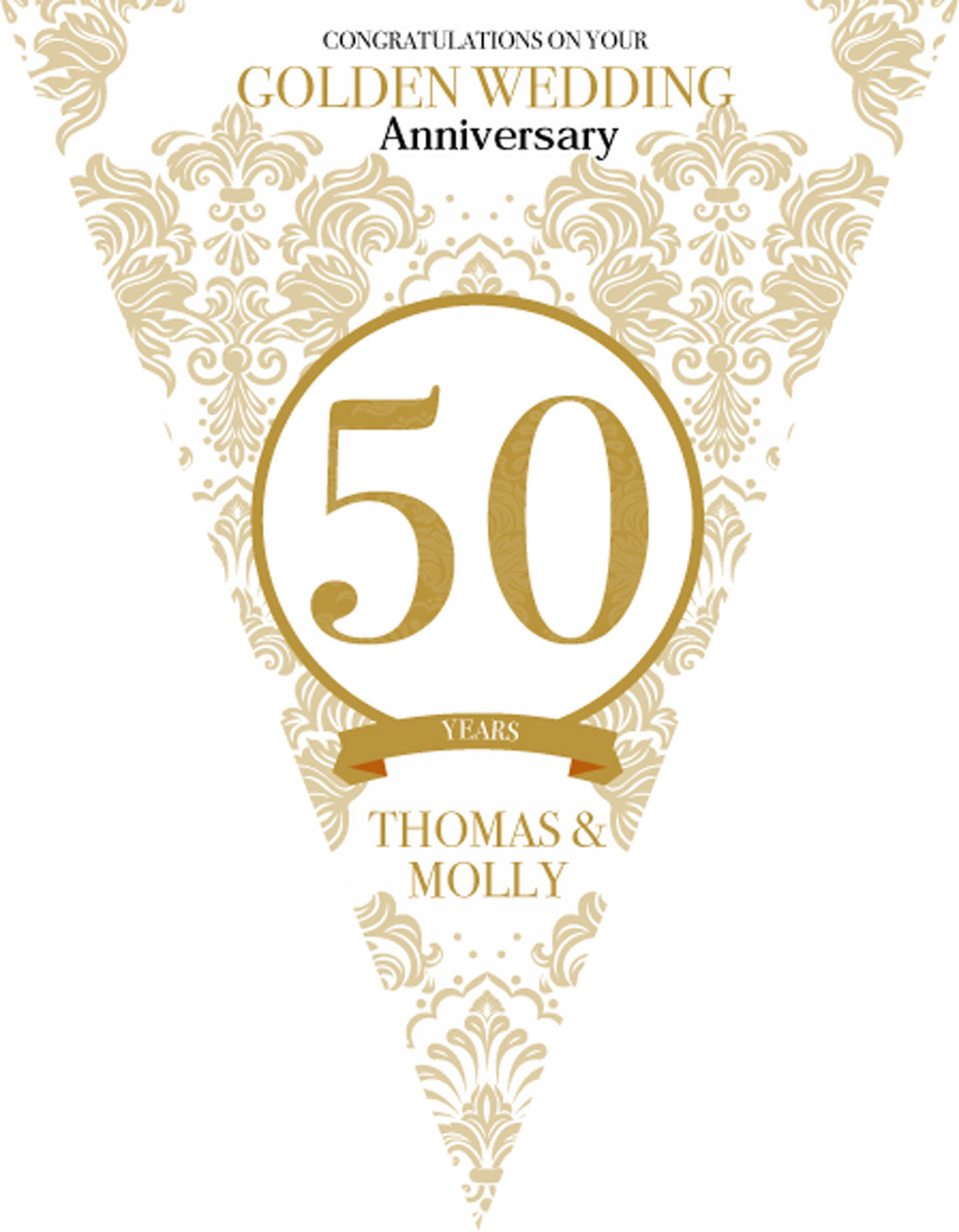 RM108 Num Anniversary Bunting A Personalised Custom Bunting Premium Party Decorations (Standard Bunting (14.8cm X 21cm)) – RM108 Num Anniversary Bunting A Personalised Custom Bunting