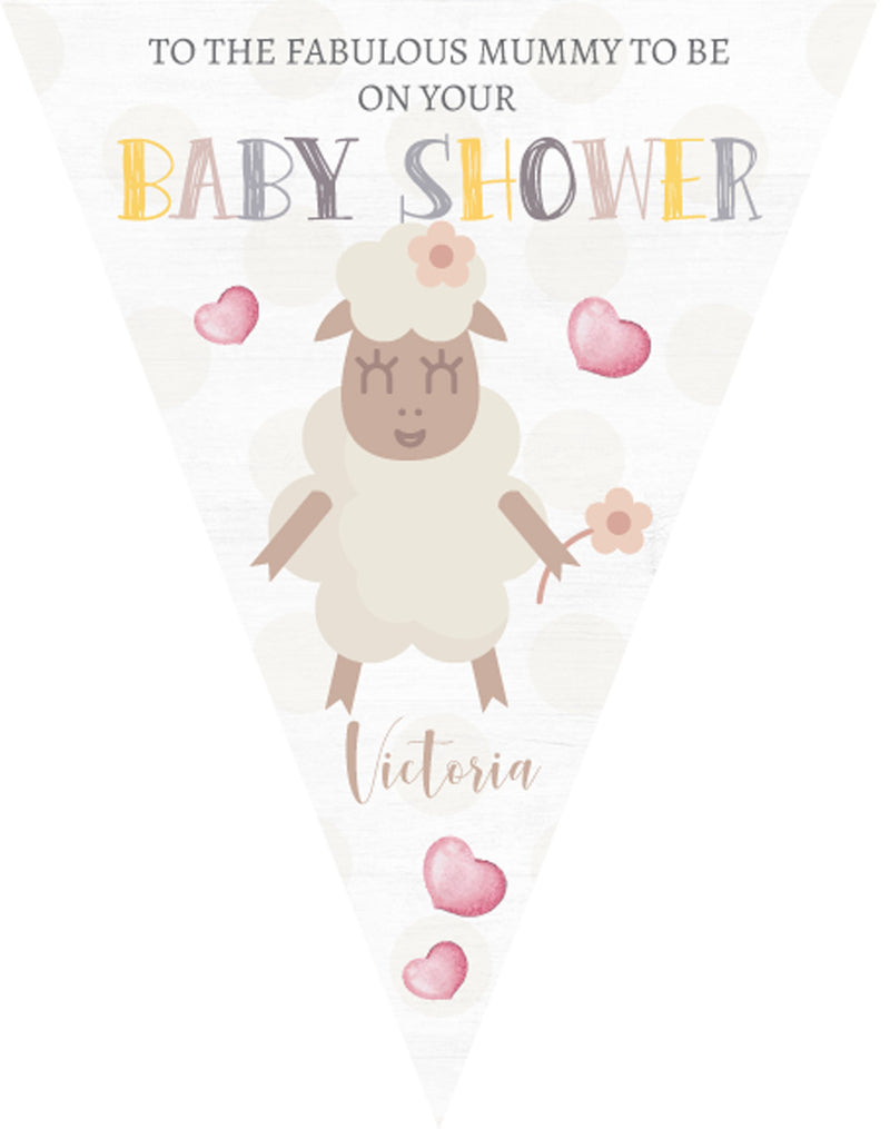 RM199 Baby Shower C Bunting Premium Party Decorations  (Standard Bunting (14.8cm X 21cm))