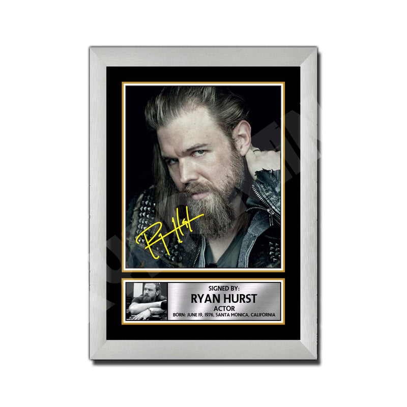 RYAN HURST 2 Limited Edition Tv Show Signed Print