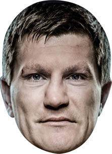 Ricky Hatton Face Mask – Fancy Dress Cardboard Costume Mask