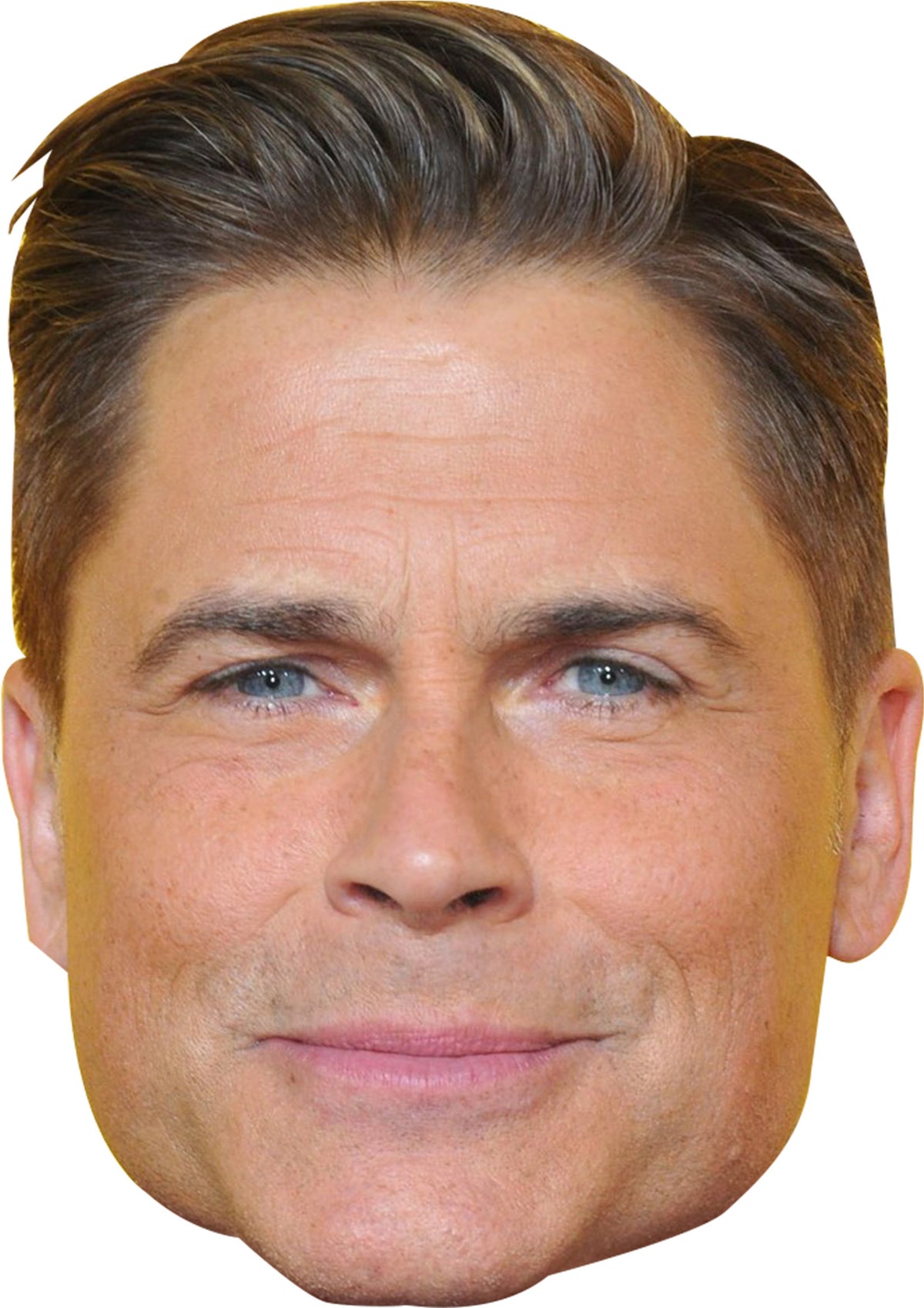 Rob Lowe 2020 Dress Cardboard Celebrity Party Face Mask – Rob Lowe 2020 Dress Party Face Mask
