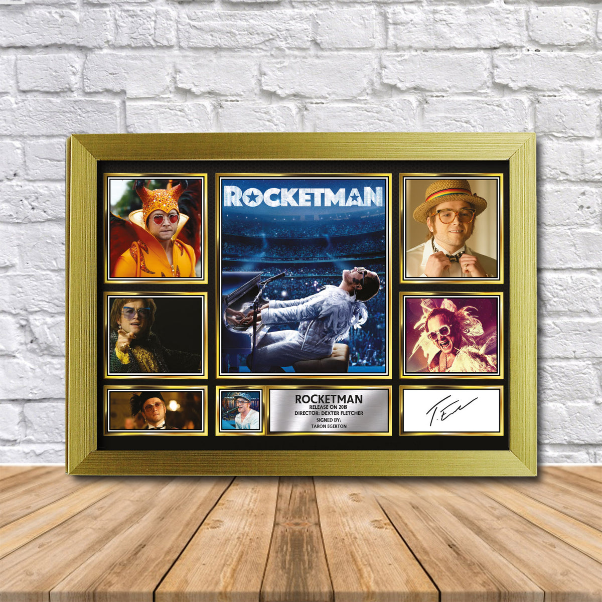 Rocketman Printed Signature Print