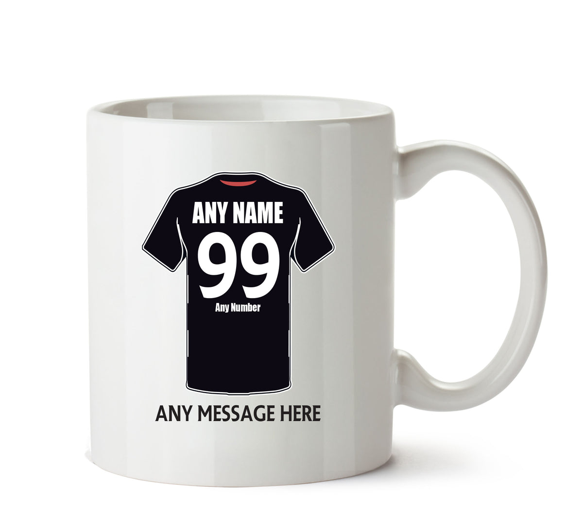 Ross County Football Team Mug Personalised Birthday Age And Name β printed mug product image 1