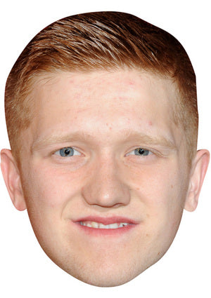 SAM ASTON MASK JB Actor Movie Tv Celebrity Party Face Mask