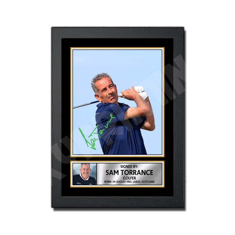 SAM TORRANCE 2 Limited Edition Golfer Signed Print - Golf