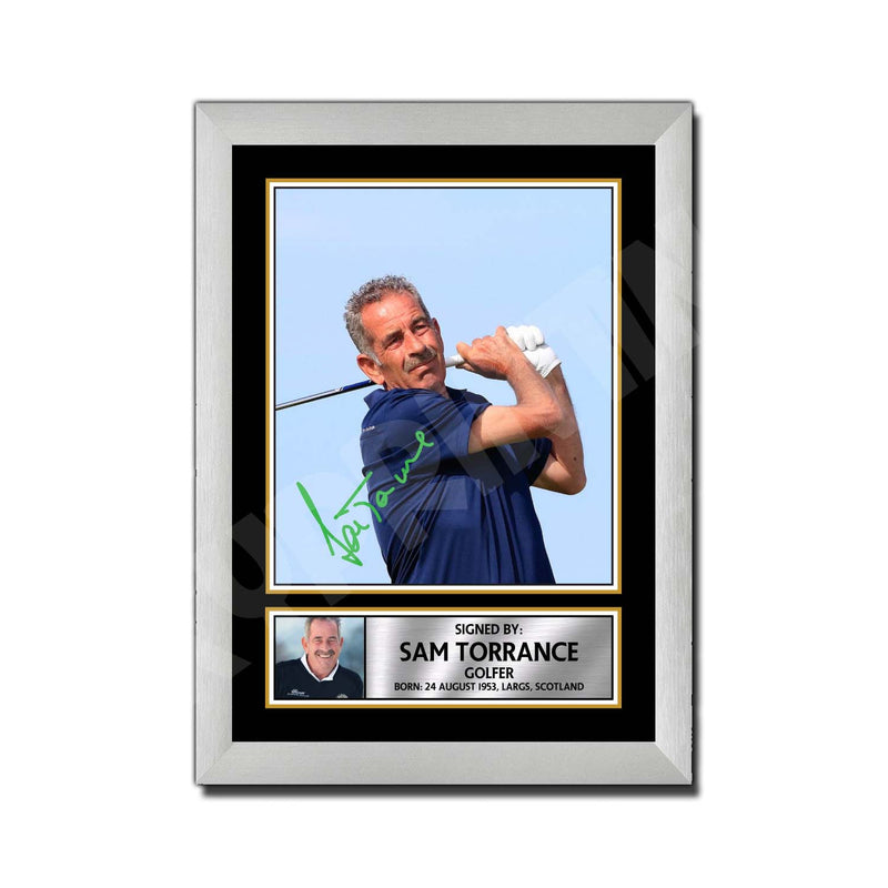 SAM TORRANCE 2 Limited Edition Golfer Signed Print - Golf