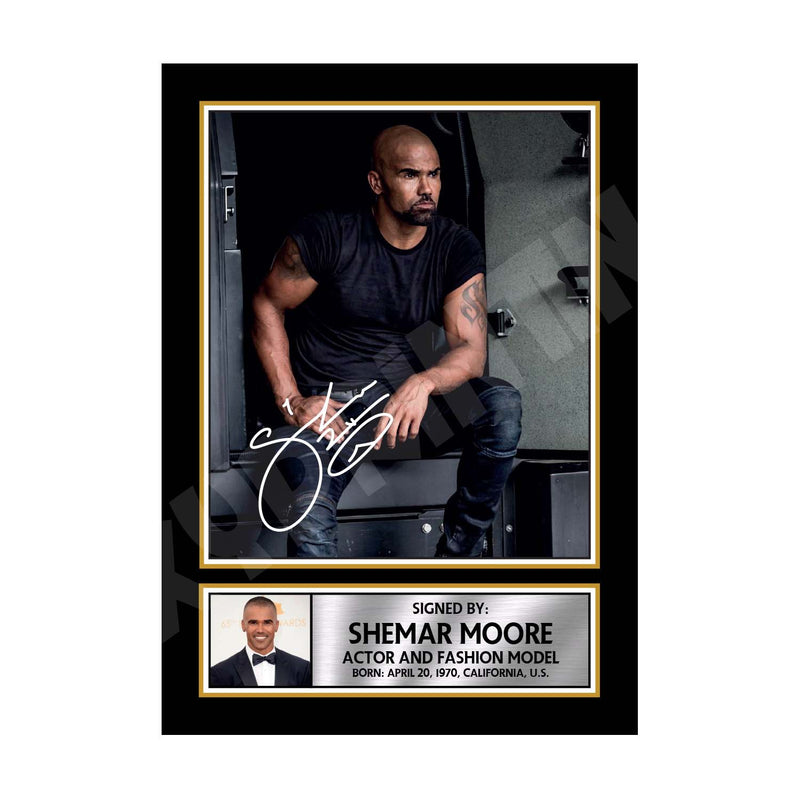 SHEMAR MOORE (1) Limited Edition Tv Show Signed Print