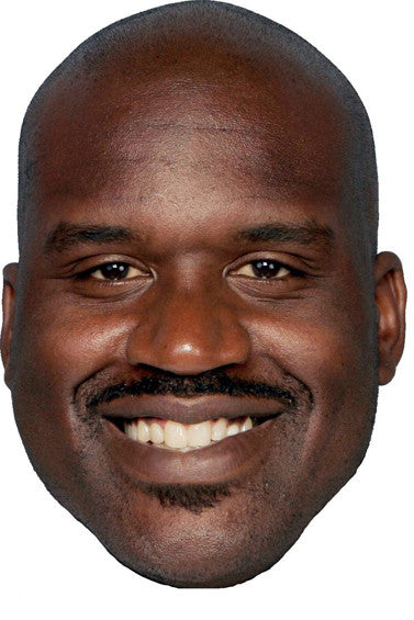 Shaquille O ’Neil SPORTS Celebrity Face Mask Fancy Dress Cardboard Costume Mask