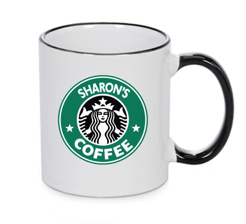 SHARON'S COFFEE Mug Adult Mug Gift – printed mug product image 1